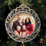 Custom Family Photo Christmas Gifts - Personalized Ornament