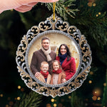 Custom Family Photo Christmas Gifts - Personalized Ornament