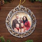 Custom Family Photo Christmas Gifts - Personalized Ornament