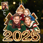 Custom Photo Family Christmas Gifts - Personalized Ornament