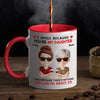 Custom Accent Mug - Personalized Birthday Gifts For Mom, Dad, Daughter, Son - Love Runs In Family