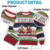 We Need A Beer And Our Cats - Dog & Cat Personalized Custom Ugly Sweatshirt - Unisex Wool Jumper - Christmas Gift For Husband Wife, Pet Owners, Pet Lovers