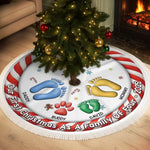 Custom Name First Christmas Family Gifts - Personalized Tree Skirt