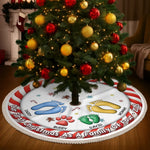 Custom Name First Christmas Family Gifts - Personalized Tree Skirt
