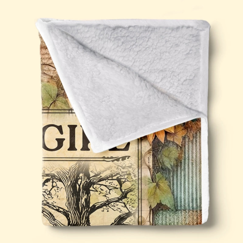 Custom Name Book Lover Gifts for Girls - Personalized Blanket