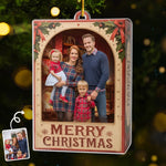 Custom Family Photo Christmas Gifts - Personalized Ornament
