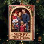 Custom Family Photo Christmas Gifts - Personalized Ornament