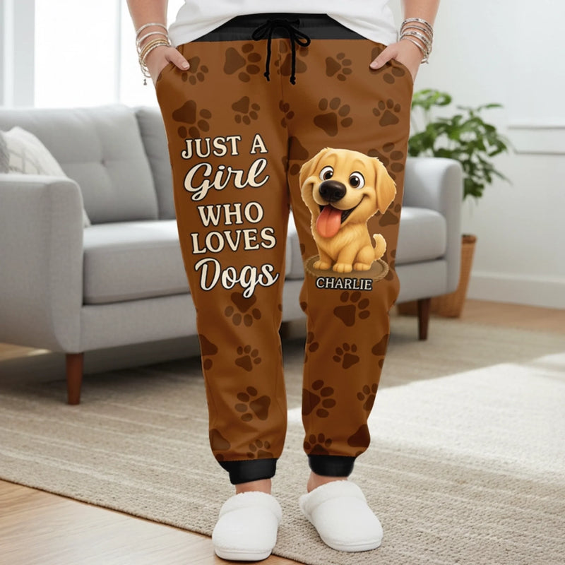 Custom Unisex Sweatpants - Personalized Christmas Birthday Gifts For Dog Lovers, Dog Dad And Mom - Best Friend, Furever