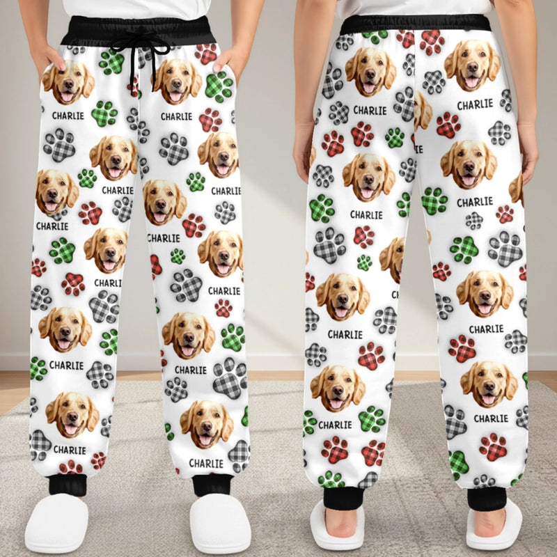 Custom Pet Photo Golden Retriever Gifts - Personalized Sweatpants