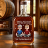 Custom Whiskey Bottle - Personalized Birthday Gifts For Mom, Dad, Son, Daughter - Good Times Flow
