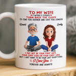 Custom Name Romantic Wife Gifts - Personalized Mugs