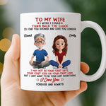 Custom Name Romantic Wife Gifts - Personalized Mugs