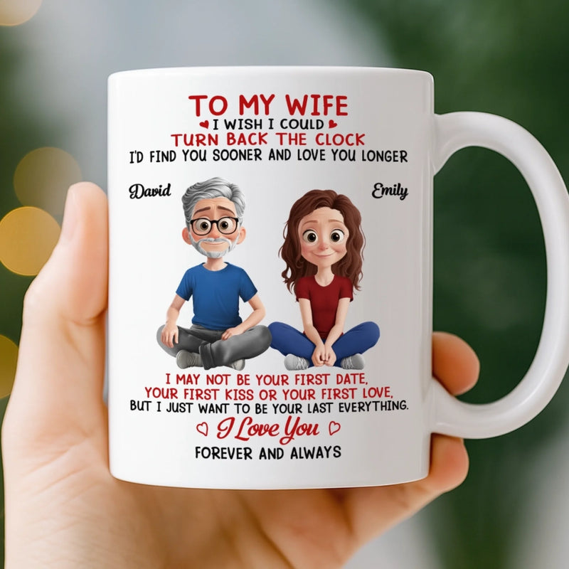 Custom Mug - Personalized Anniversary Wedding Gifts For Husband And Wife, Him And Her - I Found My Forever In You