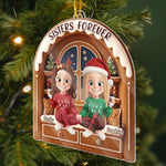 Custom Name Christmas Gifts for Sisters - Personalized Ornament