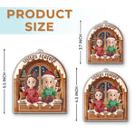 Custom Name Christmas Gifts for Sisters - Personalized Ornament