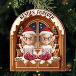 Custom Name Christmas Gifts for Sisters - Personalized Ornament
