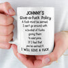 Custom  Funny Boss Gift Mug - Personalized Birthday Gifts For Coworker, Work Bestie - Professional Problem Maker