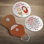 Custom Name Mother Daughter Gifts for Mom - Personalized Pocket Hug