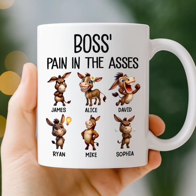 Custom Name Funny Boss Gifts - Personalized Mugs