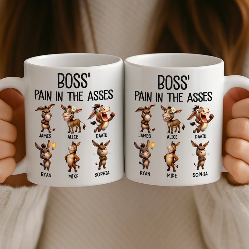 Custom Name Funny Boss Gifts - Personalized Mugs
