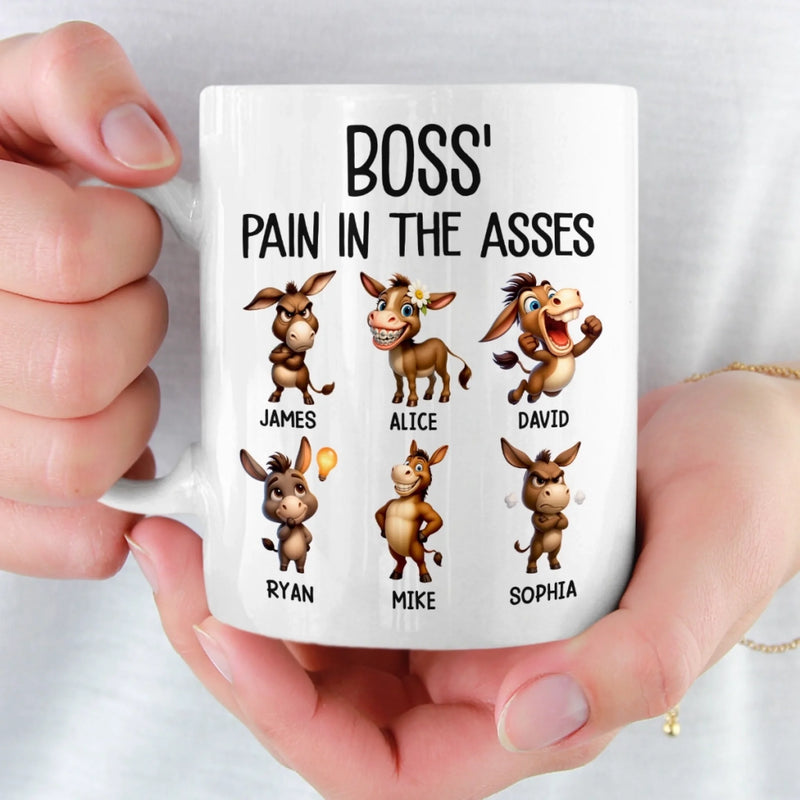 Custom Name Funny Boss Gifts - Personalized Mugs