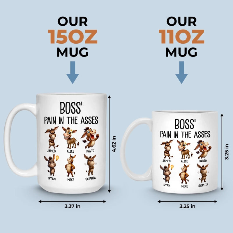 Custom Name Funny Boss Gifts - Personalized Mugs