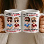 Custom Name Funny Brother Gifts - Personalized Mugs