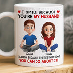 Custom Name Funny Husband Gifts - Personalized Mugs