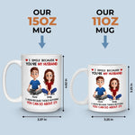 Custom Name Funny Husband Gifts - Personalized Mugs