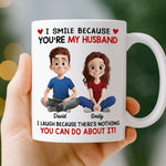 Custom Name Funny Husband Gifts - Personalized Mugs