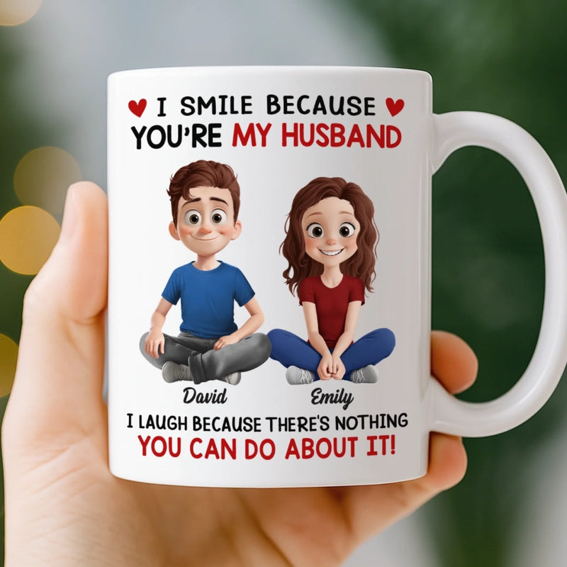 Custom Name Funny Husband Gifts - Personalized Mugs