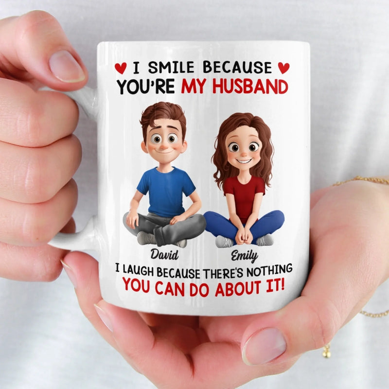 Custom Name Funny Husband Gifts - Personalized Mugs