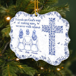 Custom Name Best Friend Gifts for Women - Personalized Ornament