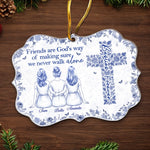 Custom Name Best Friend Gifts for Women - Personalized Ornament