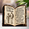 Custom Acrylic Plaque - Personalized Anniversary Wedding Gifts For Husband And Wife, Him And Her - Two Souls One Warm Light