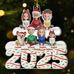 Custom Name Christmas Family Gifts - Personalized Ornament