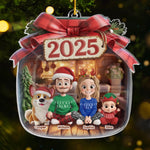 Custom Name Christmas Family Gifts - Personalized Ornament