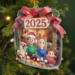 Custom Name Christmas Family Gifts - Personalized Ornament