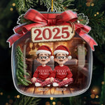 Custom Name Christmas Family Gifts - Personalized Ornament