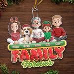 Custom Name Christmas Family Gifts - Personalized Ornament