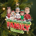 Custom Name Christmas Family Gifts - Personalized Ornament