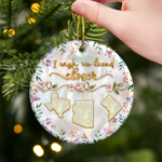 I Wish We Lived Closer Long Distance Family Keepsake - Ceramic Ornament