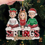 Custom Name Christmas Family Gifts - Personalized Ornament