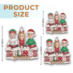 Custom Name Christmas Family Gifts - Personalized Ornament