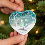 Custom Name Friendship Christmas Gifts - Personalized Ceramic Ornament