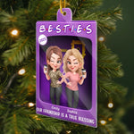 Custom Name Bestie Friendship Gifts - Personalized Ornament