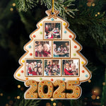 Custom Photo Christmas Family Gifts - Personalized Ornament