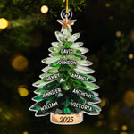Custom Name Christmas Family Gifts - Personalized Ornament