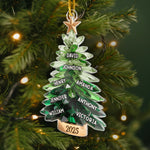 Custom Name Christmas Family Gifts - Personalized Ornament