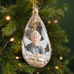 Custom Photo Memorial Angel Christmas Gifts - Personalized Ornament